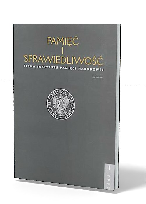 Pamięć i sprawiedliwość nr 1/2002 - okładka książki