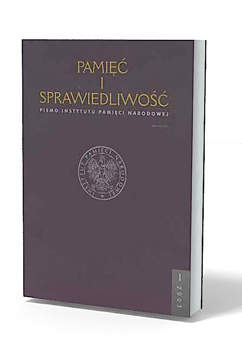 Pamięć i sprawiedliwość nr 1/2003 - okładka książki