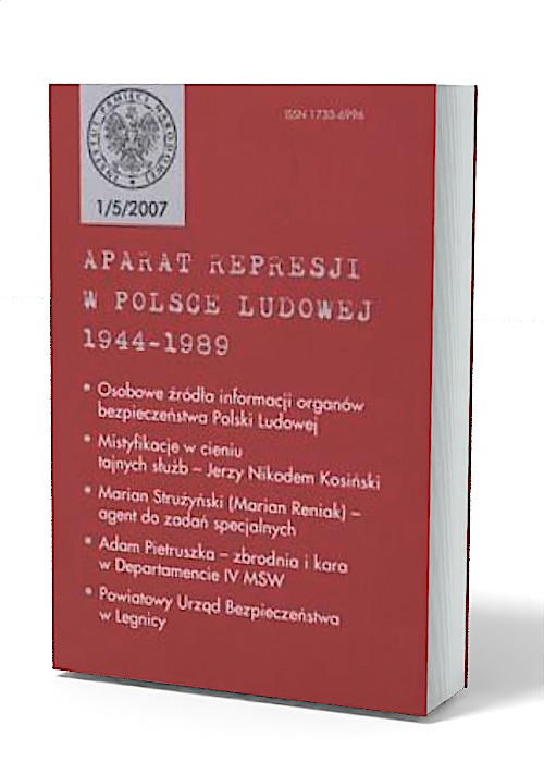 Aparat represji w Polsce Ludowej - okładka książki