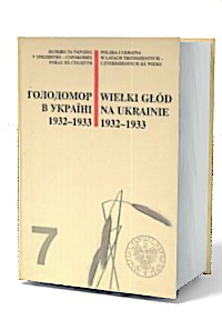 Wielki Głód na Ukrainie 1932 - - okładka książki