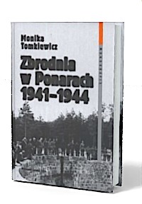Zbrodnia w Ponarach 1941 - 1944 - okładka książki