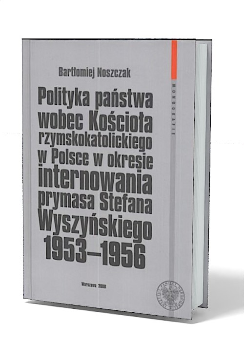 Polityka państwa wobec kościoła - okładka książki