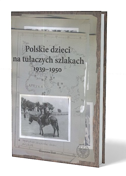 Polskie dzieci na tułaczych szlakach - okładka książki