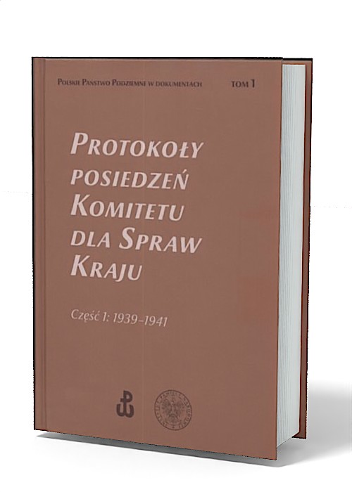 Protokoły posiedzeń komitetu dla - okładka książki