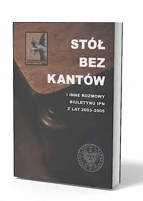 Stół bez kantów i inne rozmowy - okładka książki