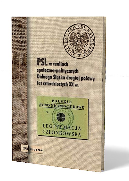 PSL w realiach społeczno-politycznych - okładka książki