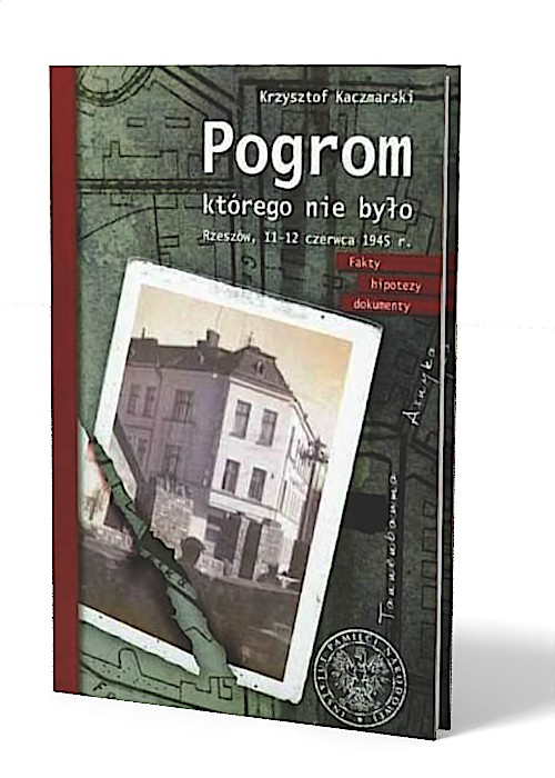 Pogrom, którego nie było. Rzeszów, - okładka książki