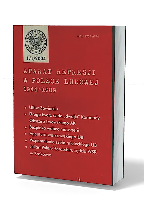 Aparat represji w Polsce Ludowej - okładka książki