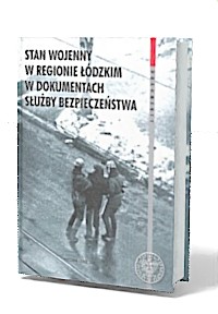Stan wojenny w regionie Łódzkim - okładka książki