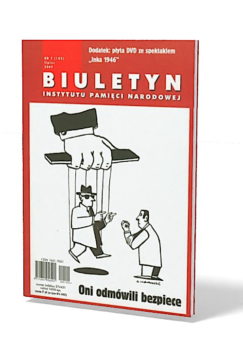 Biuletyn IPN nr 102 (7) / 2009 - okładka książki
