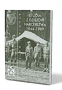 Studia z dziejów harcerstwa 1944-1989 - okładka książki
