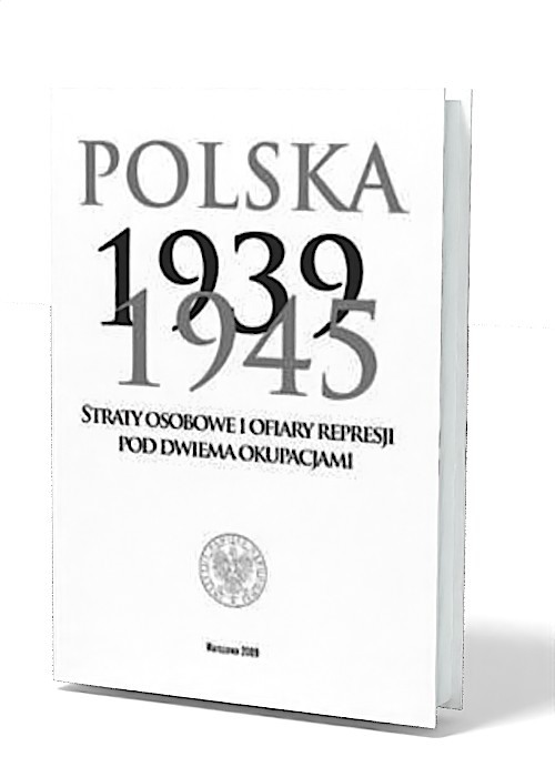 Polska 1939-1945. Straty osobowe - okładka książki