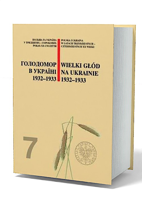 Wielki Głód na Ukrainie 1932-1933 - okładka książki
