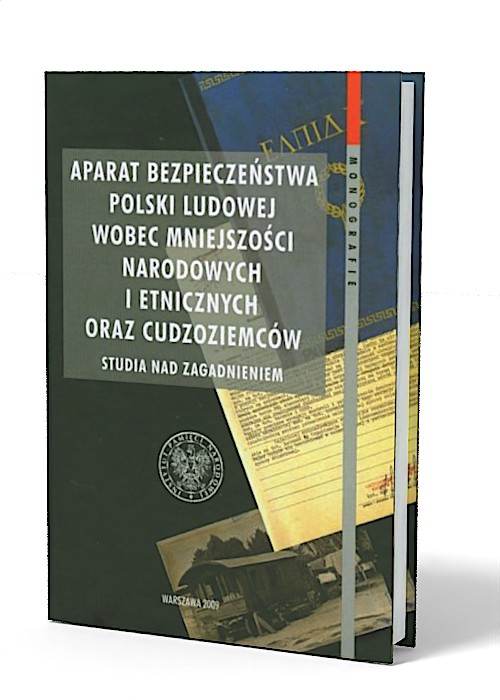 Aparat bezpieczeństwa Polski Ludowej - okładka książki