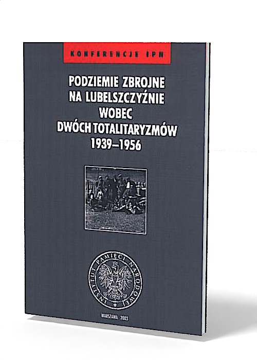 Podziemie zbrojne na Lubelszczyźnie - okładka książki