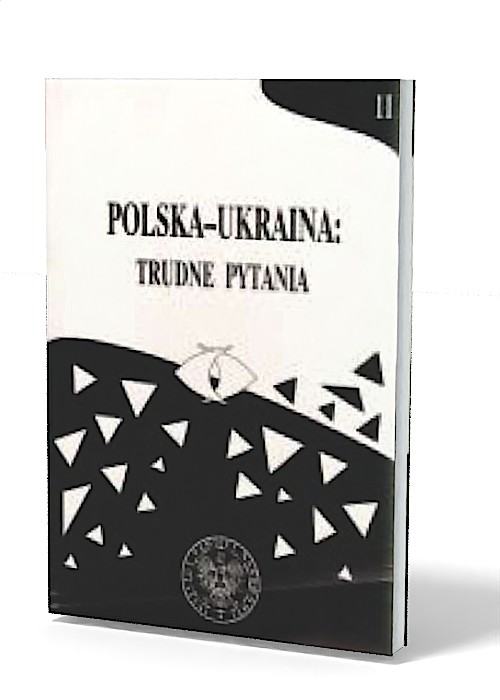 Polska-ukraina: Trudne pytania. - okładka książki