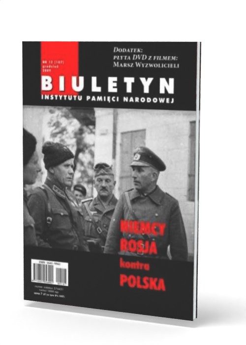 Biuletyn IPN nr 107 (12) / 2009. - okładka książki