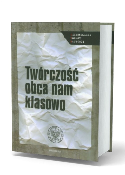 Twórczość obca nam klasowo - okładka książki