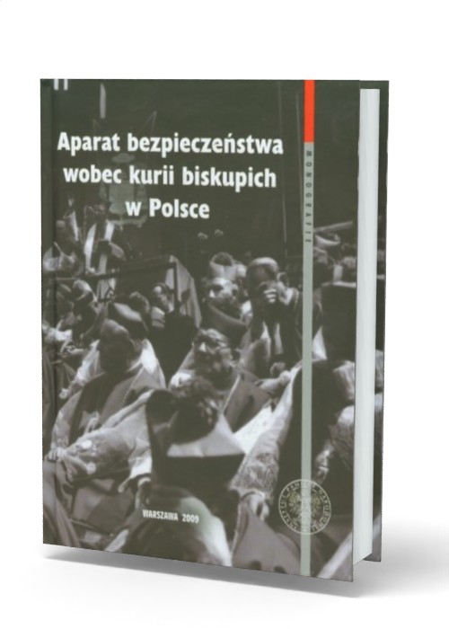 Aparat bezpieczeństwa wobec kurii - okładka książki