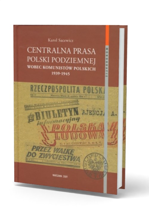 Centralna prasa Polski Podziemnej - okładka książki
