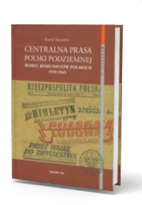 Centralna prasa Polski Podziemnej - okładka książki