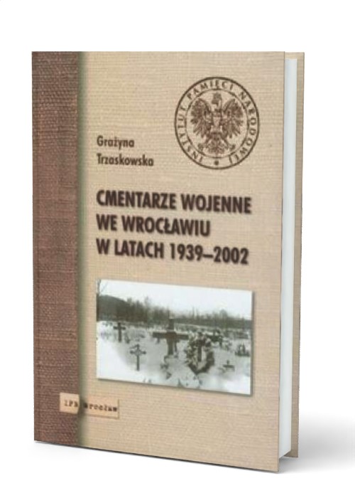 Cmentarze wojenne we Wrocławiu - okładka książki