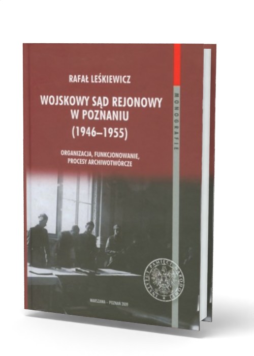 Wojskowy Sąd Rejonowy w Poznaniu - okładka książki