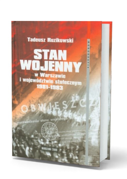 Stan wojenny w Warszawie i województwie - okładka książki