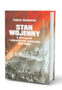 Stan wojenny w Warszawie i województwie - okładka książki