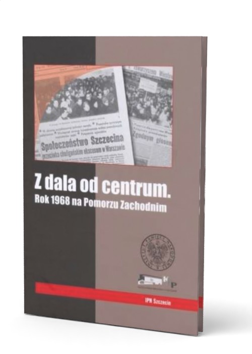 Z dala od centrum. Rok 1968 na - okładka książki