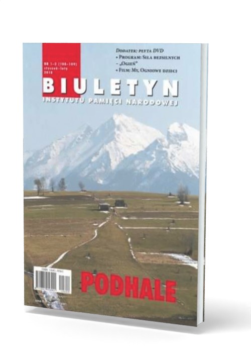 Biuletyn IPN nr 108-109 (1-2) / - okładka książki