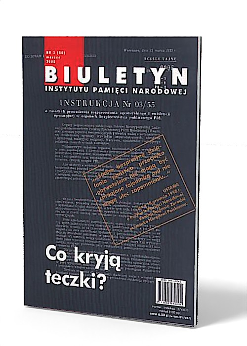 Biuletyn IPN nr 50 (3) / 2005 - okładka książki