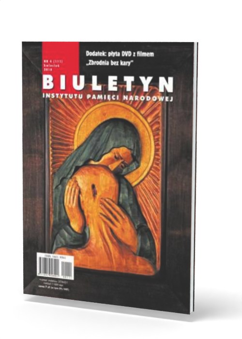 Biuletyn IPN nr 111 (4) / 2010 - okładka książki