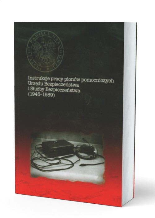 Instrukcje pracy pionów pomocniczych - okładka książki