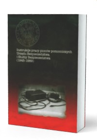 Instrukcje pracy pionów pomocniczych - okładka książki