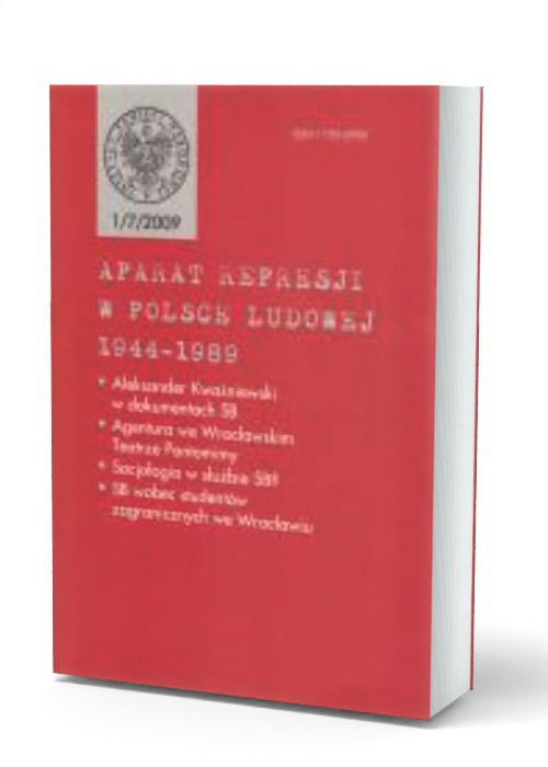 Aparat represji w Polsce Ludowej - okładka książki