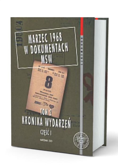 Marzec 1968 w dokumentach MSW. - okładka książki