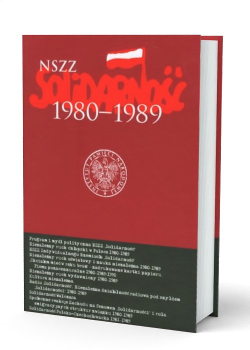 NSZZ Solidarność 1980-1989. Tom - okładka książki