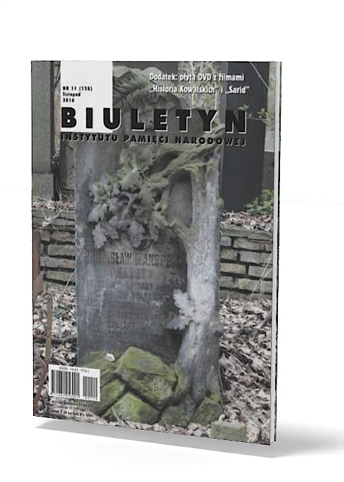 Biuletyn IPN nr 120 (11) / 2010 - okładka książki