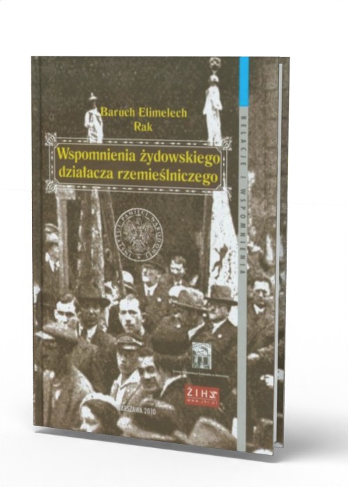 Wspomnienia żydowskiego działacza - okładka książki