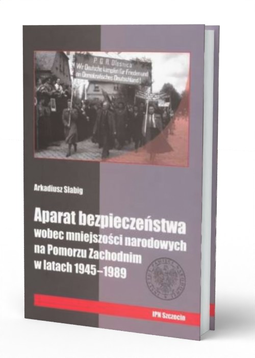 Aparat bezpieczeństwa wobec mniejszości - okładka książki