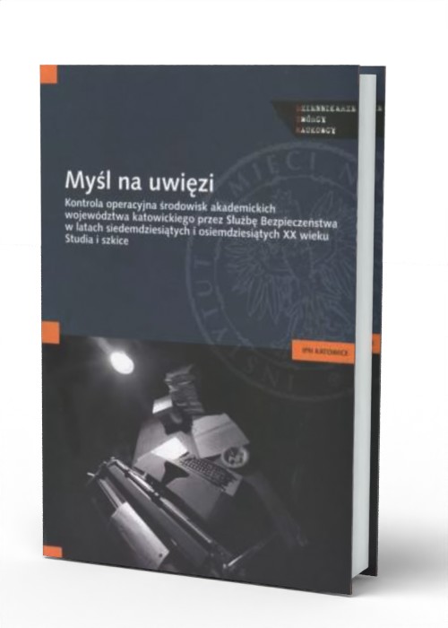Myśl na uwięzi. Kontrola operacyjna - okładka książki
