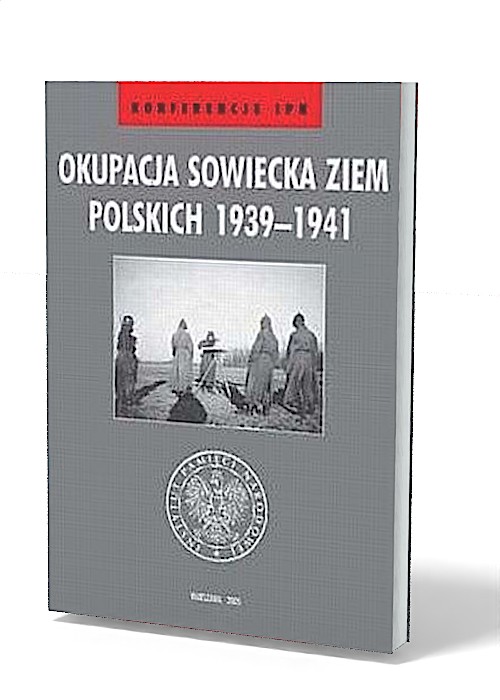 Okupacja sowiecka ziem polskich - okładka książki