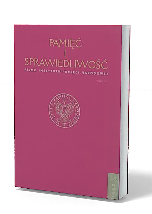 Pamięć i sprawiedliwość nr 1/2005 - okładka książki