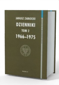 Dzienniki 1966-1975. Tom 2 - okładka książki