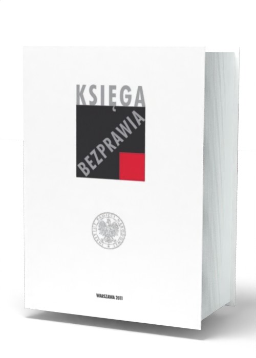 Księga bezprawia. Akta normatywne - okładka książki