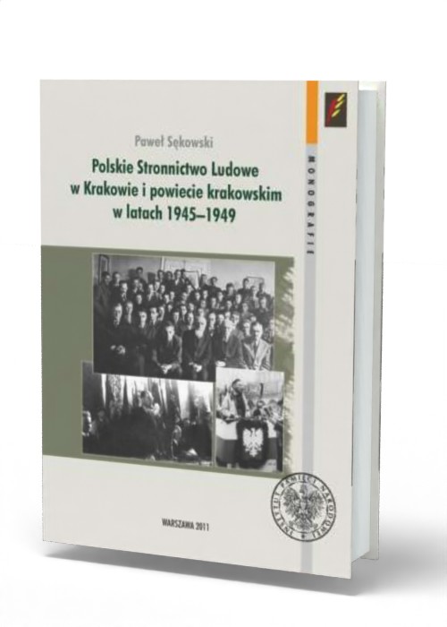 Polskie Stronnictwo Ludowe w Krakowie - okładka książki