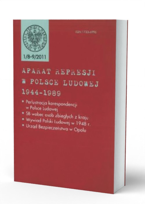 Aparat represji w Polsce Ludowej - okładka książki