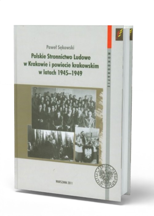 Polskie Stronnictwo Ludowe w Krakowie - okładka książki
