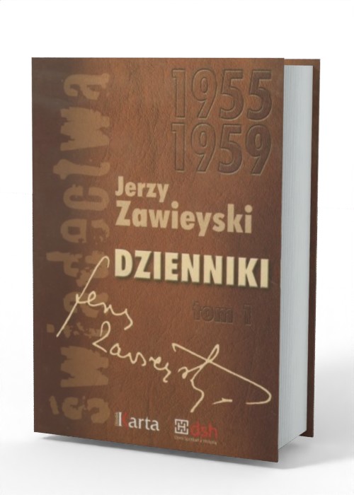 Dzienniki 1955-1959. Tom 1 - okładka książki